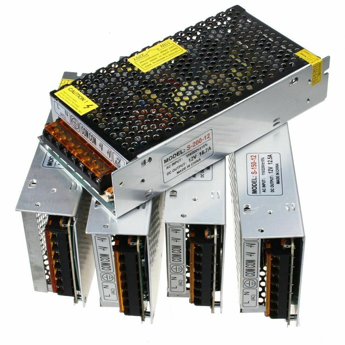 5 Pack LED Driver Power Supply - 600mA Output For 18-30x3W High Power LED Chips