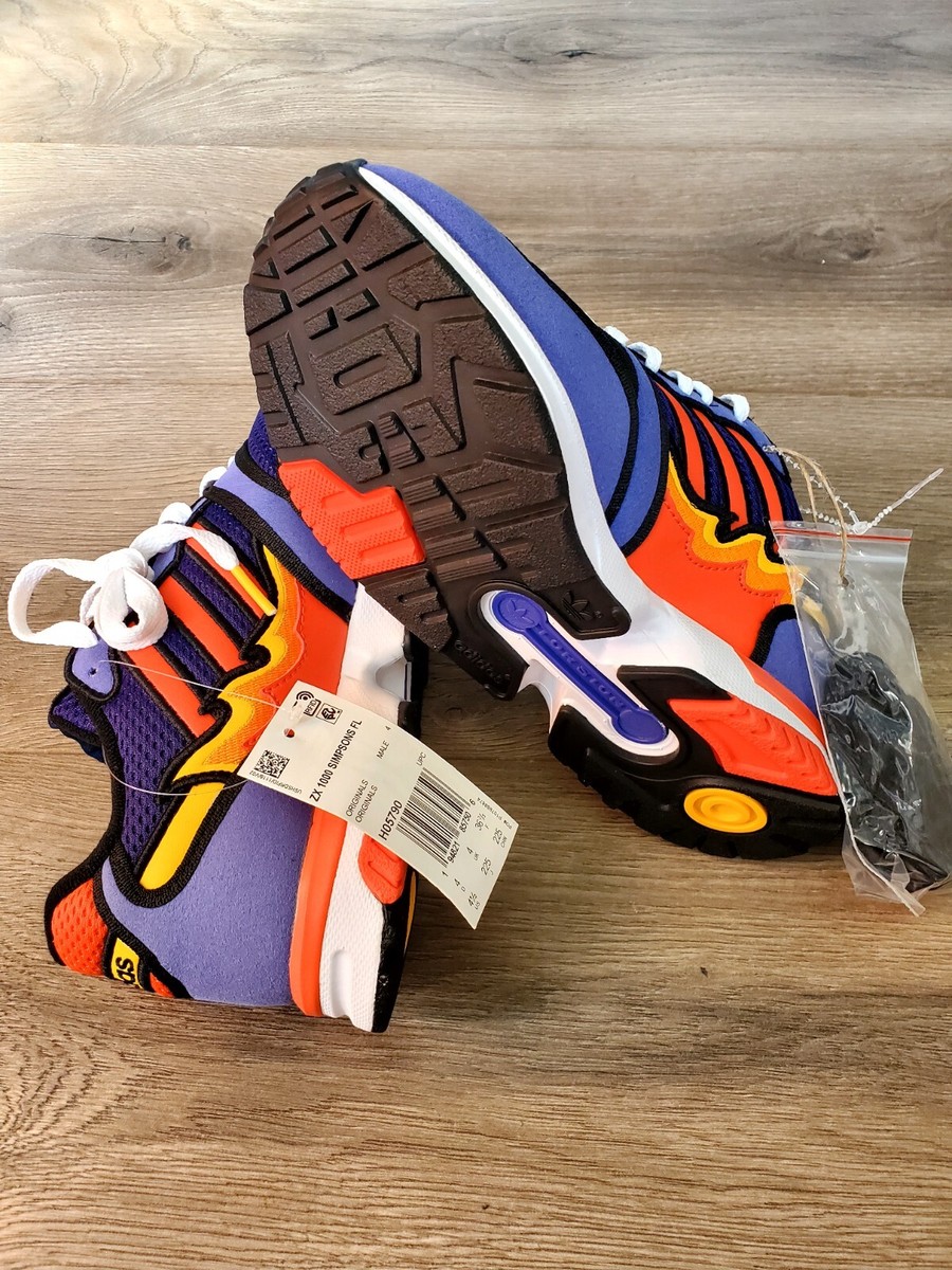 Size 4.5 - adidas The Simpsons x ZX 1000 Flaming Moe's for Size 4.5 - adidas The Simpsons x ZX 1000 Flaming Moe's for