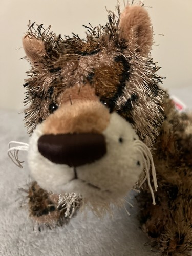 Ganz Darker Leopard Stuffed Toy; About 7“ Tall & about 9” Long; Vivid Color; - Picture 2 of 10