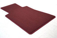Lengenfelder Fußmatte NUR FAHRERMATTE passend für Mercedes Benz W201 190 WEINROT