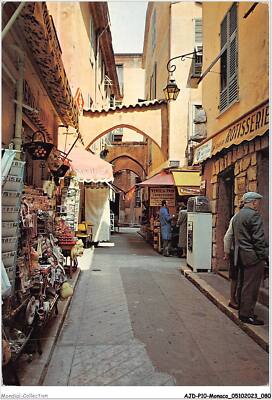 AJDP10-MONACO-1025 - MONACO - Charakteristische Gasse Von Monaco Stadt