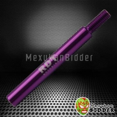 Purple M10x1.5 4.5'' Long Shifter Knob Extension Rod For Honda Civic Acura Integr