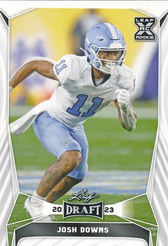 2023 Leaf Draft Josh Downs #57