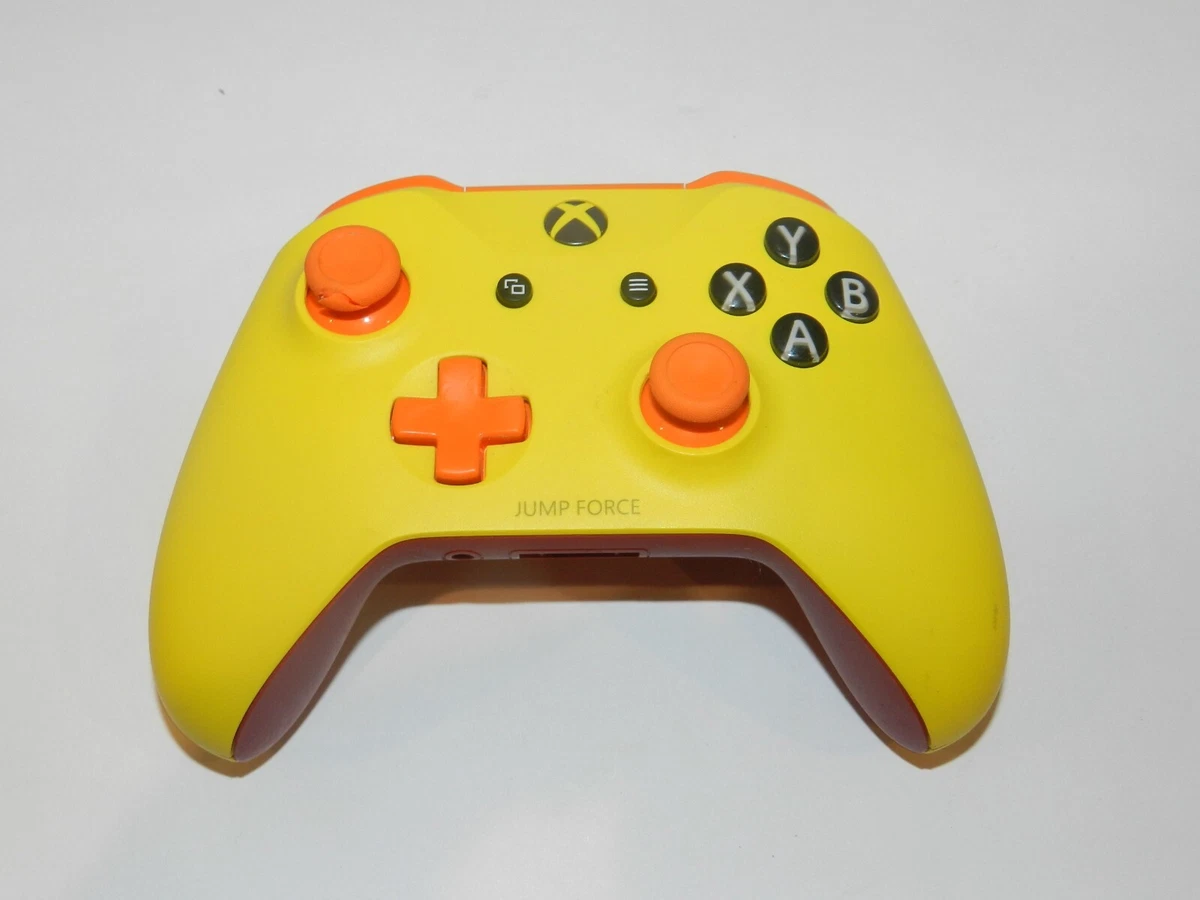 OEM Genuine Jump Force Yellow Orange Red Microsoft XBOX ONE Wireless Controller