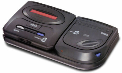 MEGA DRIVE + MEGA-CD  ジャンク品 動作未確認ジャンク】セガメガCD