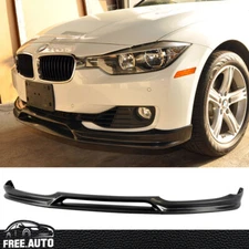 Front Bumper Lip Fits 12-15 BMW F30 3-Series 3D Style PU Spoiler Chin Splitter