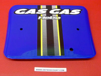Trägerschild Nummernschild blau Gasgas Boy 50 BIT50020020 hebo
