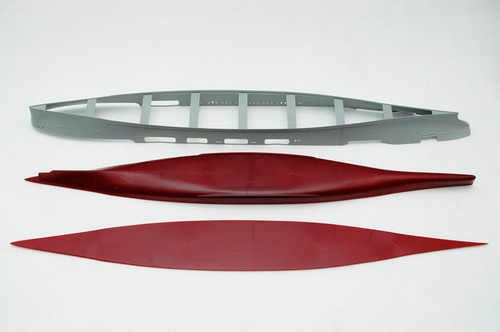 USS CV-2 LEXINGTON CARRIER 05/1942 1/350 envío trompetista modelo kit05608 - Imagen 9 de 12