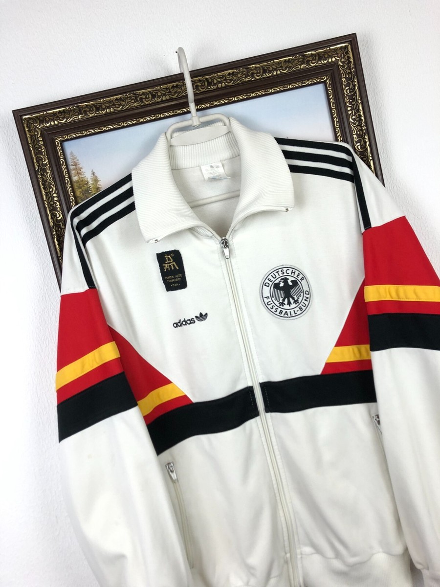 トップス 90's adidas jersey track jacket VINTAGE ADIDAS TRACK TOP JACKET 1990's SPORT FULL ZIP RETRO