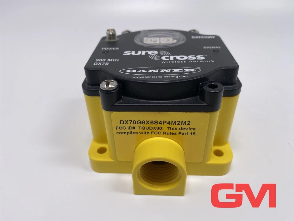 Banner Sure Cross DX70 GATEWAY DX70G9X6S4P4M2M2 900 MHz wireless network - Bild 2 von 4