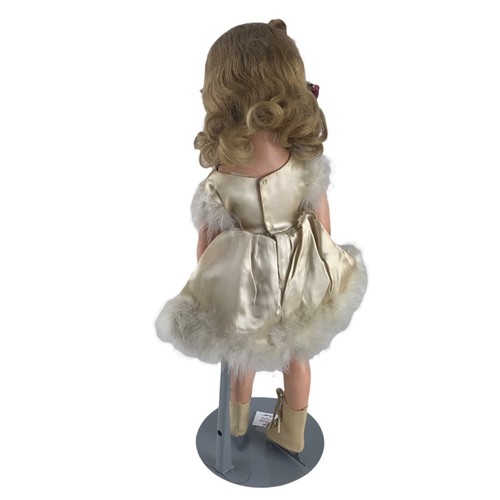 "Muñeca de composición Sonja Henie de 18"" de colección Madame Alexander traje original" - Imagen 4 de 12