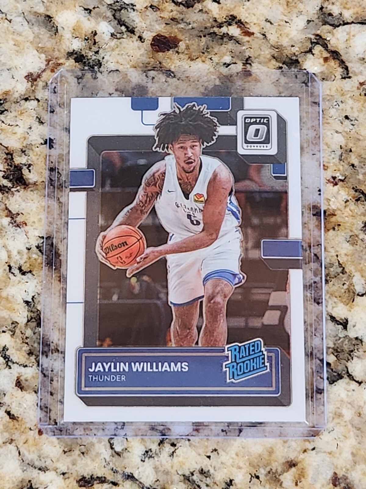 2022-23 Panini Donruss Optic - Rated Rookie #246 Jaylin Williams (RC)