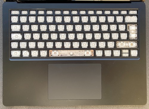 Ersatz-Taste / Tasten Microsoft Surface Laptop 3. 4. 5. 6. Gen. schwarz Tastatur - Bild 4 von 166