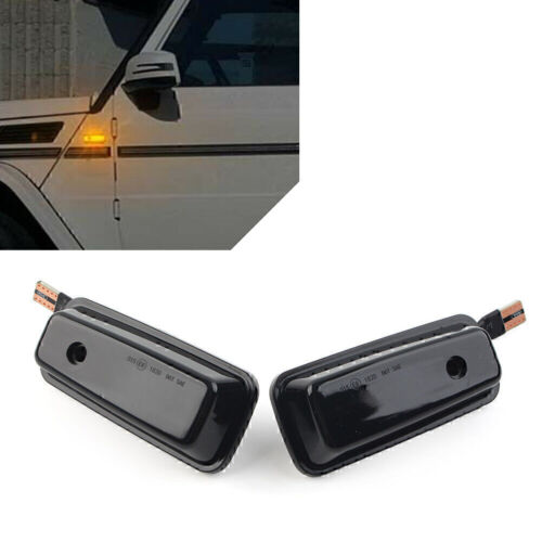 LED Dynamic Side Marker Turn Signal Light For Mercedes Benz G-Class W461 G500 - Picture 13 of 22