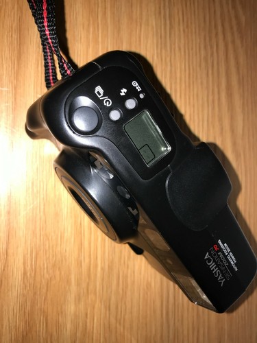 IOB YASHICA SENSATION ZOOM 70 RED EYE REDUCTION POINT & SHOOT 35 MM FILM CAMERA - Picture 6 of 8