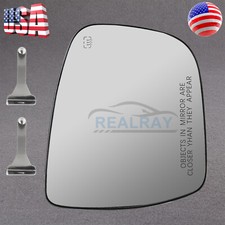 Mirror Glass w/ Backing Plate Right Passenger Side for Nissan Rogue 2015-2023