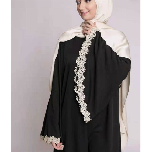 Ramadan Kaftan Abaya Muslim Women Long Dress Maxi Robe Dubai Party Gown Abayas - Picture 177 of 220
