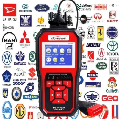 KW850 Professional OBD OBD2 Car Auto Diagnostic Scanner Car OEM Diagnostic Tool