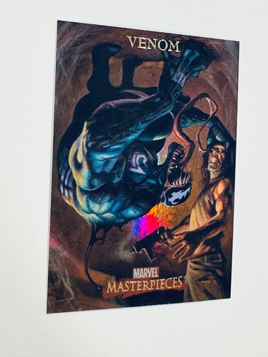 2007 Marvel Masterpieces FOIL Rainbow #88 VENOM Awesome 💕💕💕VHTF - Picture 2 of 3