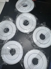 (6 Pack) 3/4" IPS Fire Sprinkler Head Escutcheon Plate Standard Cover Trim Ring