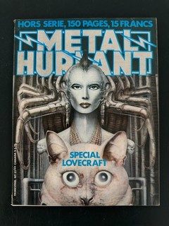 rare Hors série 33BIS .1978 METAL HURLANT SPECIAL LOVECRAFT .DRUILLET MOEBIUS ..