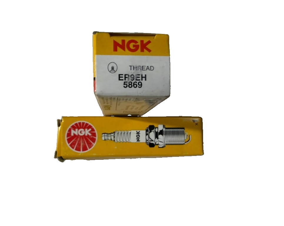NGK 5869 ER9EH Nickel Spark Plug, LOT OF 2