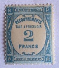 VI 090 - timbre Taxe 60* - trace de charnière - cote 120€