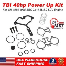 Tbi 40hp Power Up Kit Injector Gaskets O-ring For Gm Chevrolet 2.8 4.3 5.0 5.7l