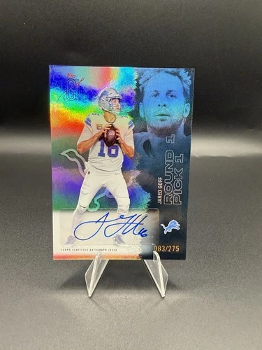 2025 Topps Signature Jared Goff Red (Raw)