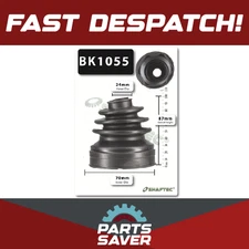 CV Joint Boot fits VAUXHALL ASTRA K 1.6D 2015 on C.V. Driveshaft Gaiter Shaftec