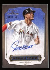 2012 Topps Five Star Giancarlo Stanton Active Auto #/150 Marlins
