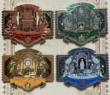 Prendedor Harry Potter Sala Común Gryffindor Slytherin Ravenclaw Hufflepuff Hogwarts