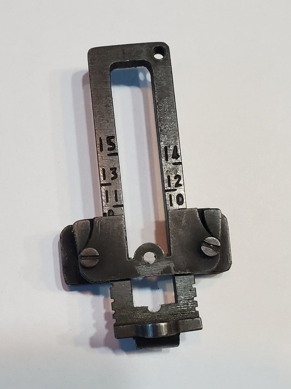 Original WW2 Japanese Type 99 Arisaka Rifle Rear Sight