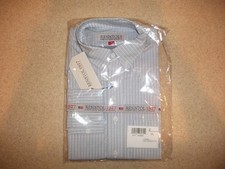 Resistol 1927 Single Pocket Blue/Blue Check Dress Shirt S NWT Made in USA!