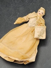 Moravian Benigna Cloth Doll Moravian Church Bethlehem PA Blonde Hair