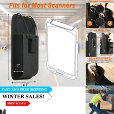 Large Vertical Scanner Carry Case for Zebra Barcode Scanners - Military Grade