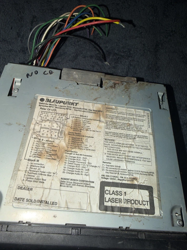 Estéreo automotivo Blaupunkt Laguna Cd35 - Imagem 4 de 4