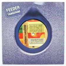 Feeder Tangerine 7" Echo ECS32 EX/EX 1997 die-cut picture sleeve