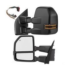 Power Heated Tow Mirrors Compatible with 2015 2020 Ford F-150, Trailer Tow