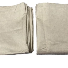 JCPENNEY HOME COLLECTION Drapes Curtains Lined Insulated Pair Beige 39.5x79 Each