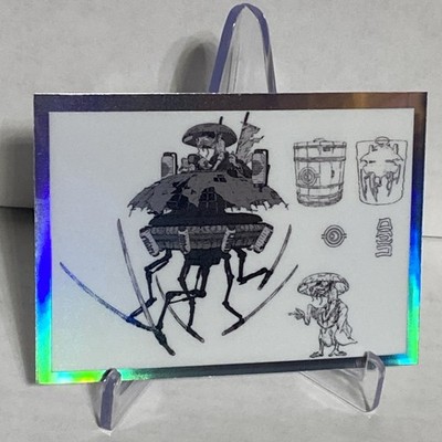 2023 Chrome Star Wars Galaxy Galactic Visions Reimagined Art of The Duel  C*