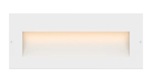 Taper LED 8" Brick & Step Light in Satin White - Picture 1 of 1