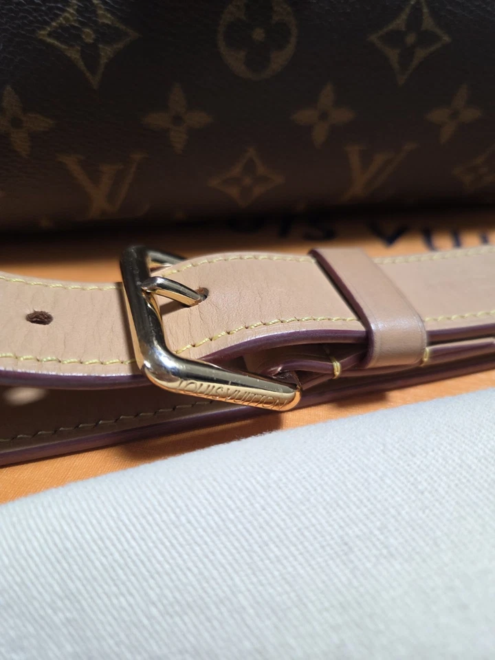 Louis Vuitton Odeon Crossbody MM Brown Canvas - Excellent Condition - Image 4 of 4