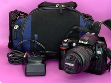 Nikon D70 6MP Built-In Flash Digital SLR Camera w/AF Nikkor 18-55mm Lens  More 