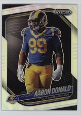 2025 Panini Prizm Black Silver Prizm Aaron Donald #78 4d5