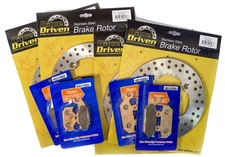 2017 Can-Am Commander Max Limited 1000 Front & Rear Brake Rotors & Brake Pads