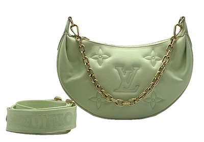 LOUIS VUITTON Over The Moon Leather Green Bag
