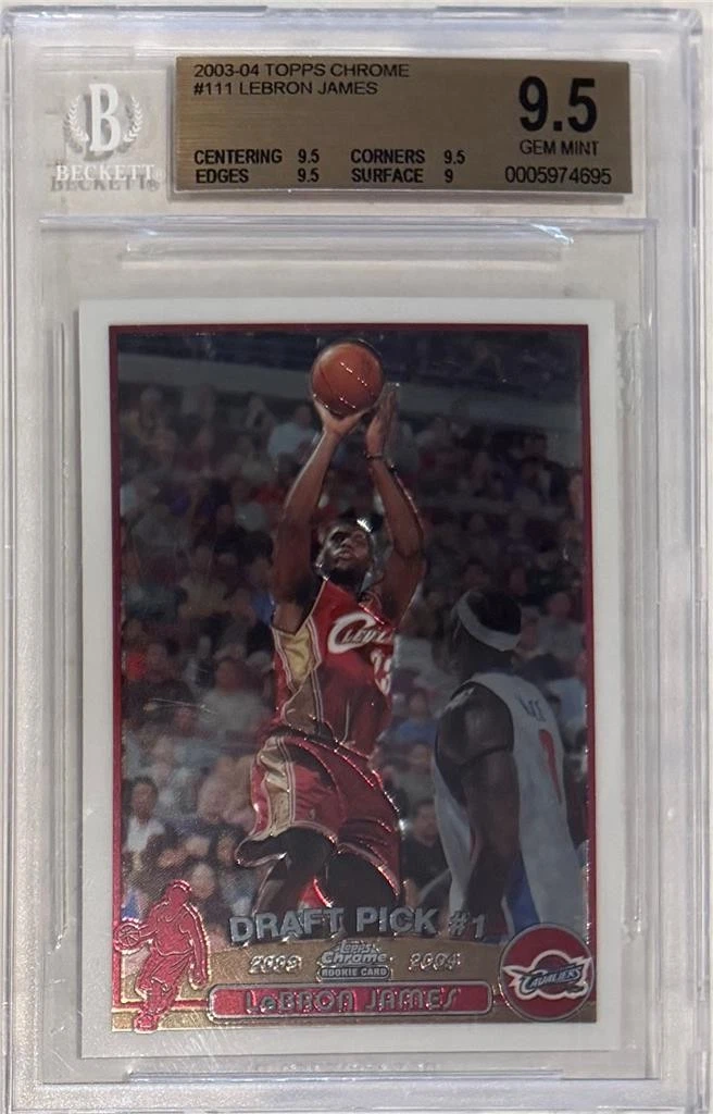 Topps LeBron James Beckett Grading Services (BGS) Basketball