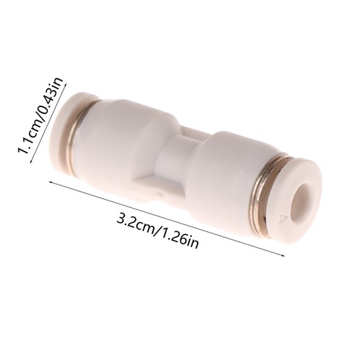 5Pcs For Bambu Lab X1 X1C X1E P1P P1S A1 PTFE Tube Connector Pneumatic1.75mm - Bild 3 von 8