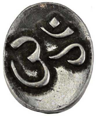 Aum Om Mantra Stone - Vedic Sound Meditation Pocket Totem